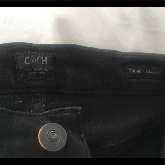 Citizens of Humanity High Rise Rocket All Black - Picture 7 of 7